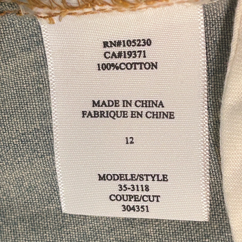 Joie Soft Denim Drop Waist Button Down Dress - image 7